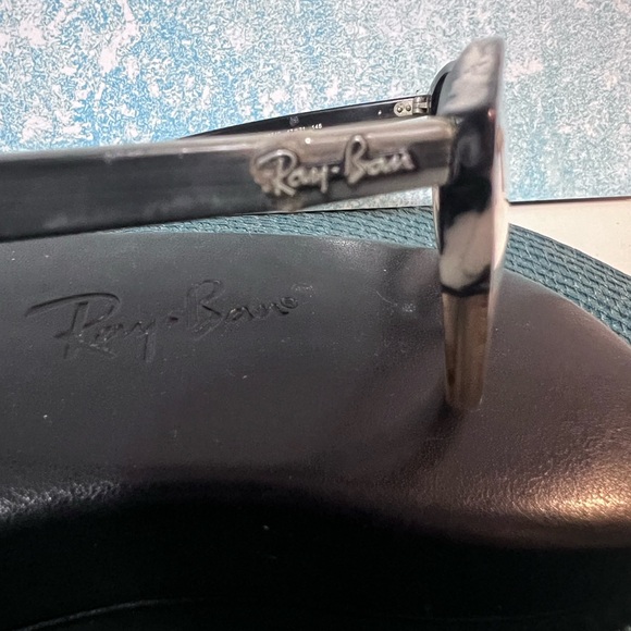 Ray-Ban Optics RB2180-V 5540 Unisex Polished Gray Havana Round Eyeglasses Frame - Picture 10 of 16